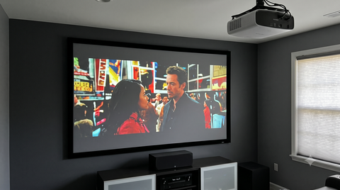 TrueThrow Grey Crystal ALR Projection Screen