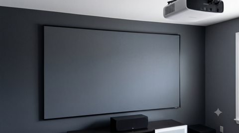 TrueThrow Grey Crystal ALR Projection Screen