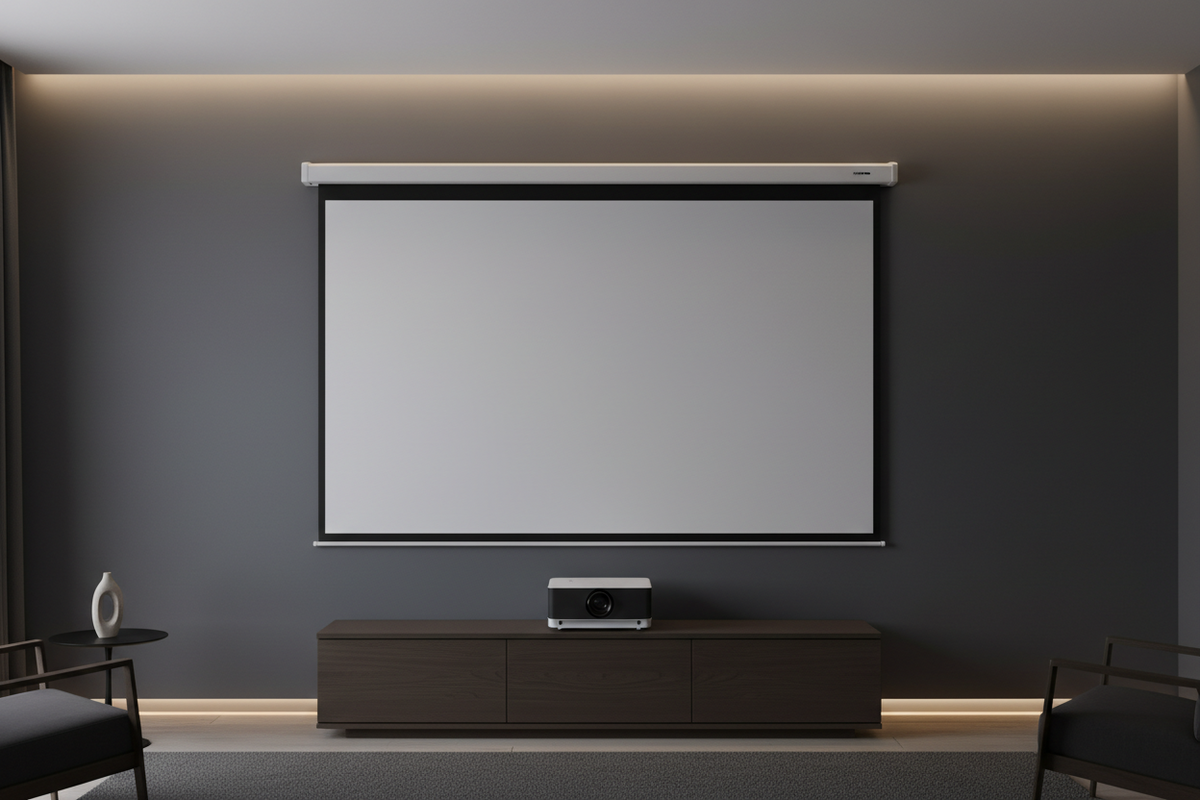 TrueThrow Black Crystal ALR Projection Screen